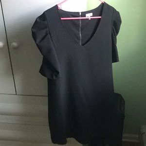 black dress